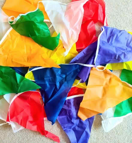 Photo of free Party Bunting - 8 Metres (Surrey Heath GU24) #1