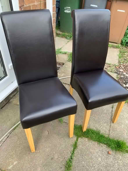 Photo of free Dining chairs x 2 (Upton CH49) #3
