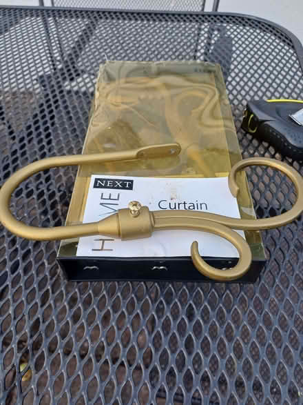 Photo of free Unused Matt hold curtain holdbacks - pair (Moor Park HA6) #2