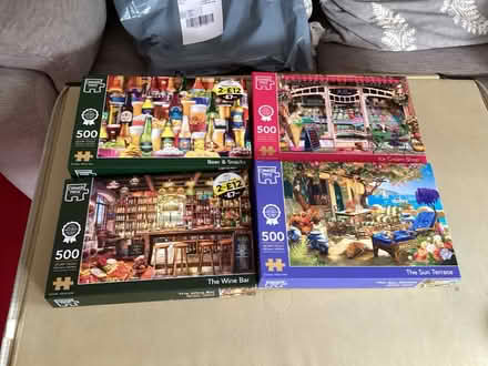 Photo of free 4/500 pieces puzzles (Fords Farm RG30) #1