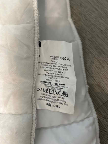 Photo of free Single bed size mattress protector - not waterproof (Earley RG6) #2