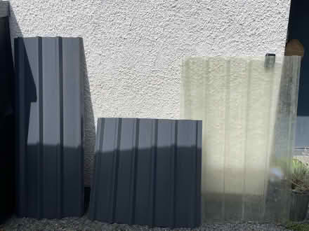 Photo of free Two sheets of metal and one fiberglass (Staveley LA8) #1