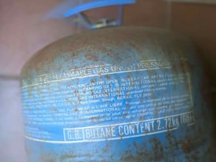 Photo of free Butane gas canister 2.7kg (Halton LA2) #1