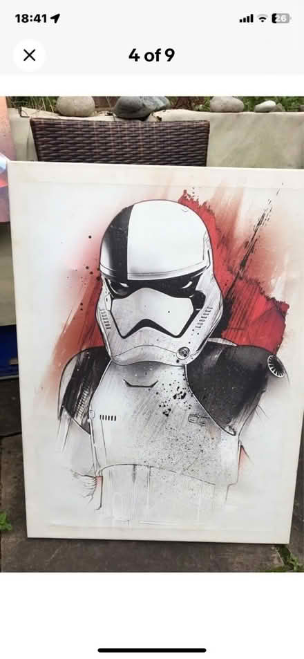 Photo of free Super large canvas Stormtrooper (Northfield B31) #1