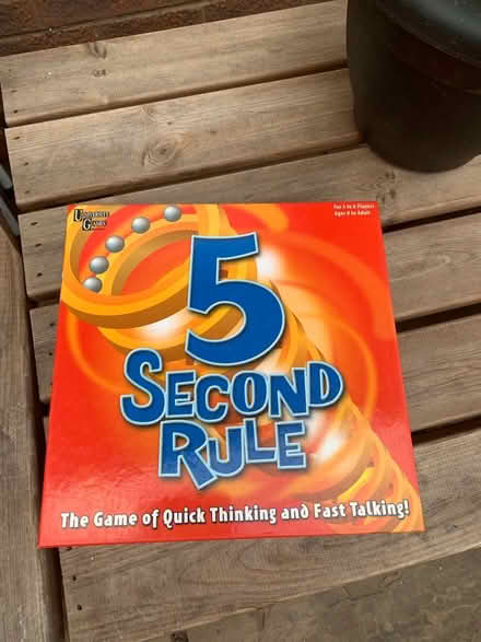 Photo of free Board game 5 Second Rule. Preloved (Northfield B31) #1