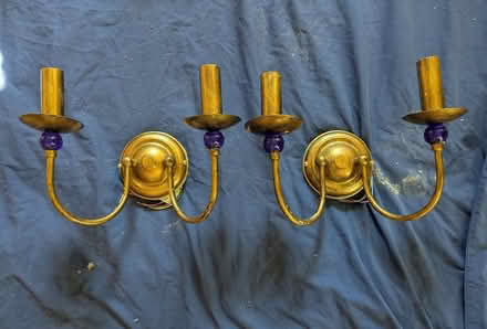 Photo of free Two wall lights (Kislingbury NN7) #1