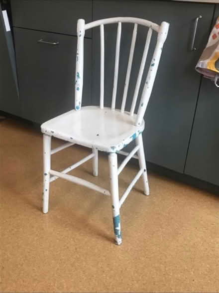 Photo of free Vintage wooden chair (Dublin) #1