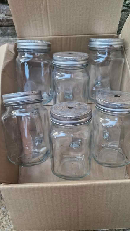 Photo of free 6 glass drinking jugs (Kirk Hallam) #1