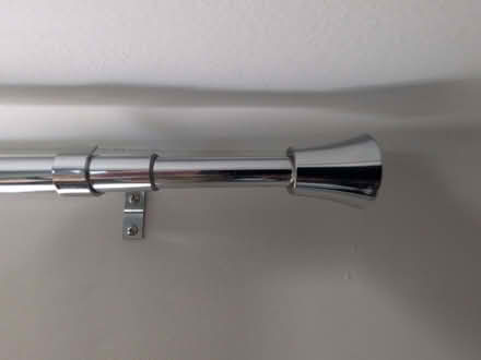 Photo of free Two adjustable chrome curtain poles (Braithwaite CA12) #2