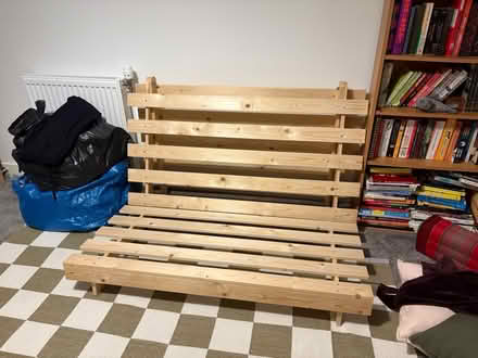 Photo of free the range 4ft futon frame (pollokshaws) #1