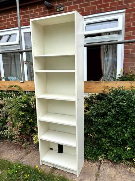 Photo of free White Ikea-type bookcase (Headington OX3) #2