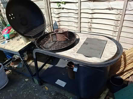 Photo of free Charcoal BBQ on stand (BA2) #4