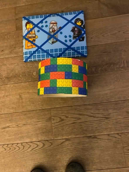 Photo of free Lego lampshade & picture board (Cheam SM2) #1