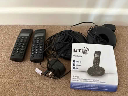 Photo of free BT Digital Cordless Phone Set (Comeytrowe CP TA1) #1