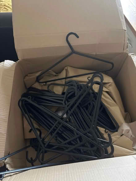 Photo of free 50 hangers (Canning Town E16) #1