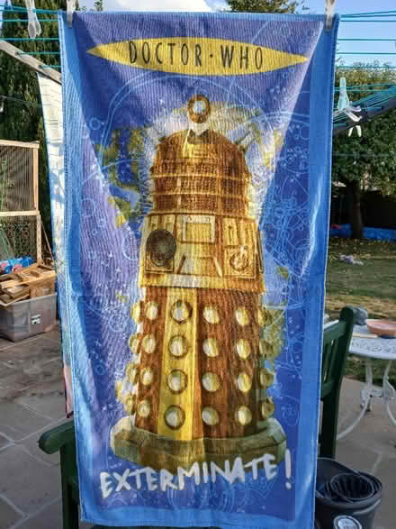 Photo of free Tardis towel (Odd Down) #1