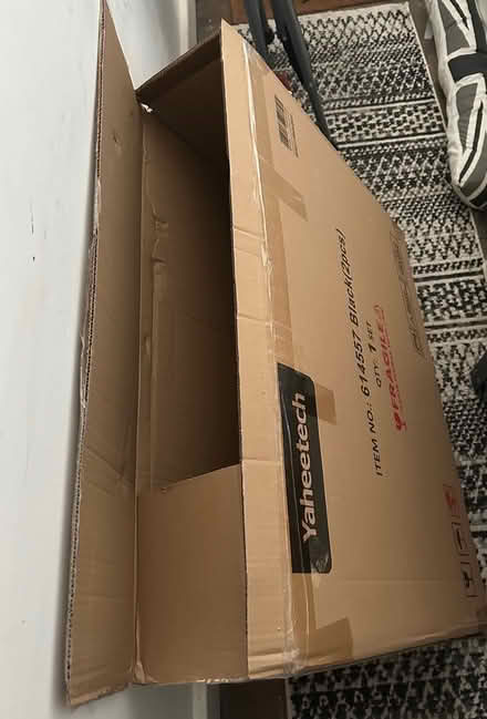 Photo of free Large cardboard box (tv size) (SE7 7HX) #1