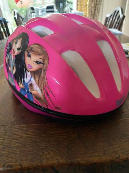Photo of free Frozen cycle helmet (Upper Wolvercote OX2) #1