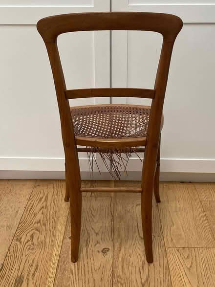Photo of free Small wicker chair - for repair (South Farnham, GU9) #3