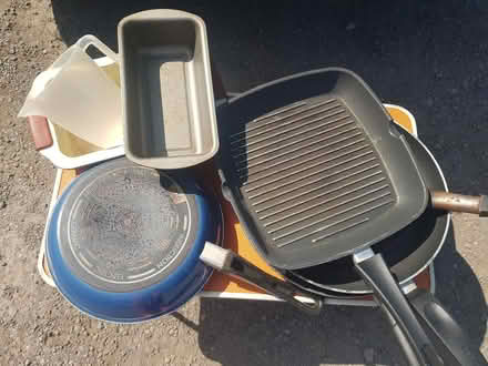 Photo of free Pans, tins and cookware (Pengam NP12) #1