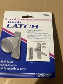Photo of free Storm Door Knob Kit (Glenn Dale) #1