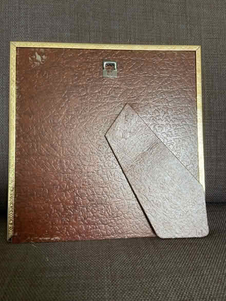 Photo of free Picture frame gold metal square (Weeke, Winchester SO22) #2