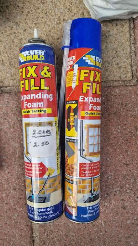 Photo of free Fix and fill expanding foam (Kirk Hallam) #1