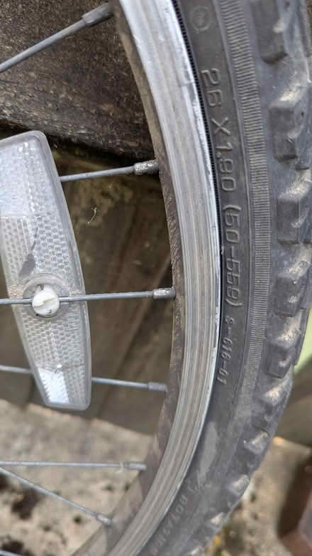Photo of free Bicycle wheel (Poole bh16) #2