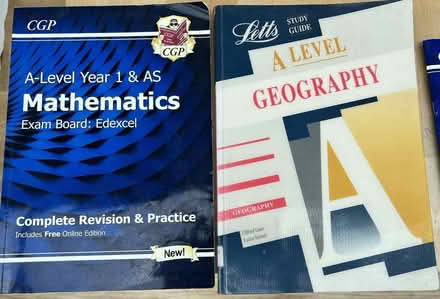 Photo of free GCSE revision books (+1 A level) (Guiseley LS20) #1