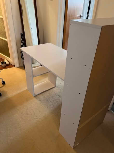 Photo of free Working desk with shelves (Beckenham BR3) #2