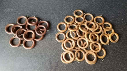 Photo of free 50 wooden curtain rings (New Marston OX3) #1