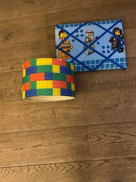 Photo of free Lego lampshade & picture board (Cheam SM2) #2