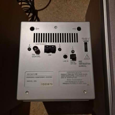 Photo of free Sony micro hifi (Temple Park RG42) #3