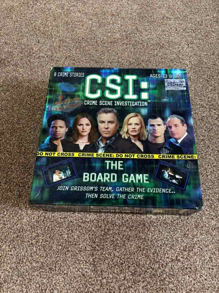 Photo of free CSI the board game (Hackbridge SM5) #1