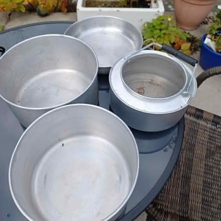 Photo of free Few camping pans (Denton's Green WA10) #1