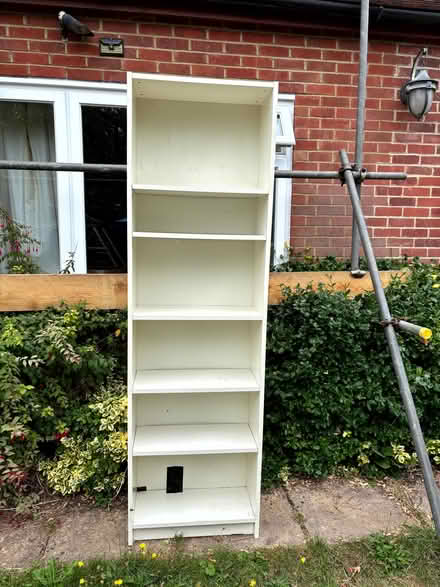 Photo of free White Ikea-type bookcase (Headington OX3) #1