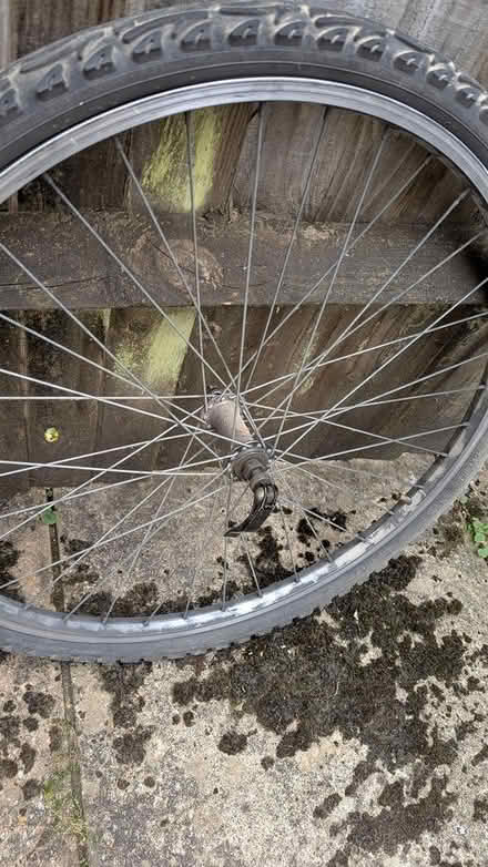 Photo of free Bicycle wheel (Poole bh16) #3
