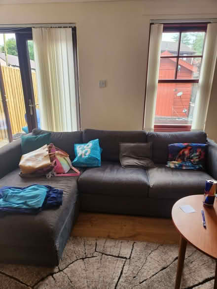 Photo of free U shaped sofa currently used as 2 sofas (Auchterarder PH3) #1
