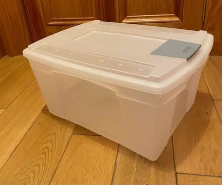 Photo of free Plastic storage box (AB25) #1