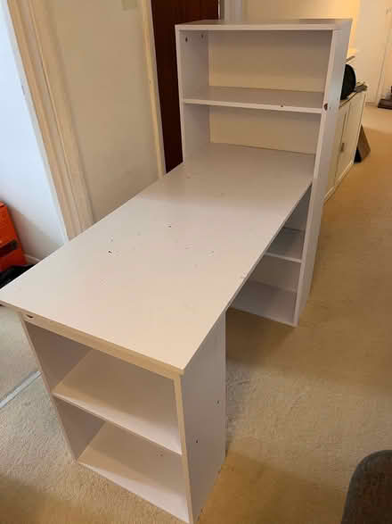 Photo of free Working desk with shelves (Beckenham BR3) #1