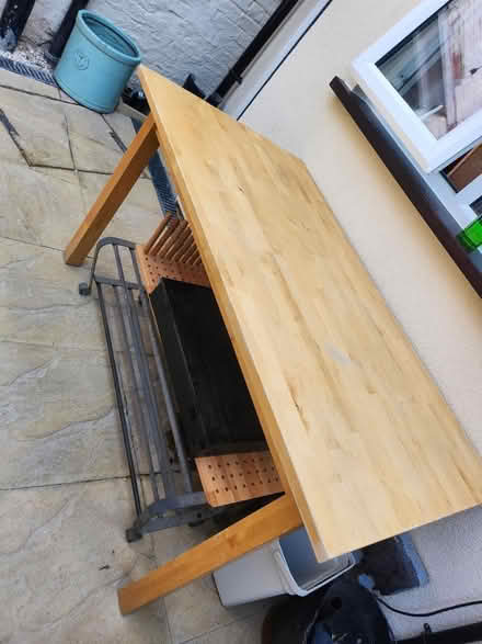 Photo of free Pine table (Cheltenham) #1