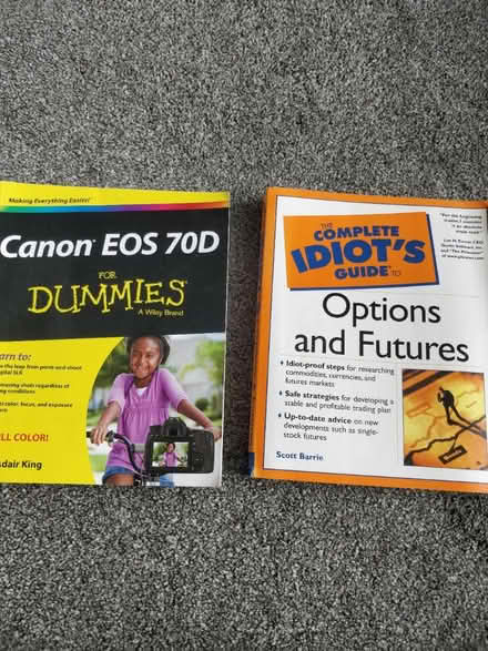 Photo of free Books about camera + investment (Old Coulsdon CR5) #1