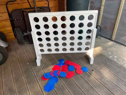 Photo of free Garden wooden connect 4 (Radstock, Holcombe BA3) #1