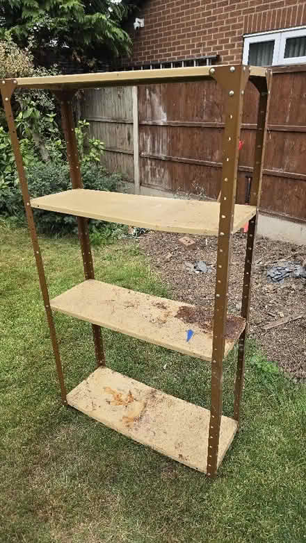 Photo of free Metal shelving (Morley DE21) #1