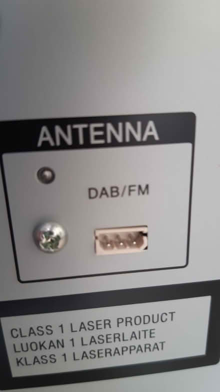 Photo of FM/DAB 3-pin wire aerial/antenna (OX4 - Iffley) #2