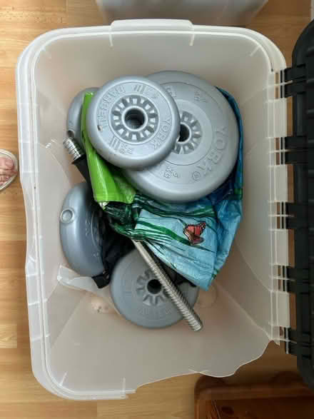 Photo of free Complete weight lifting set (kingston upon thames, KT2) #3