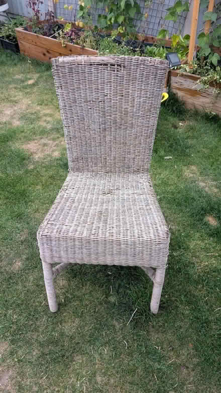 Photo of free 6 x garden chairs (Dagenham RM10) #1