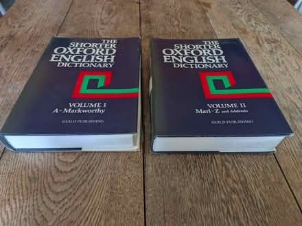 Photo of free The Shorter Oxford English Dictionary (Finstall B60) #1