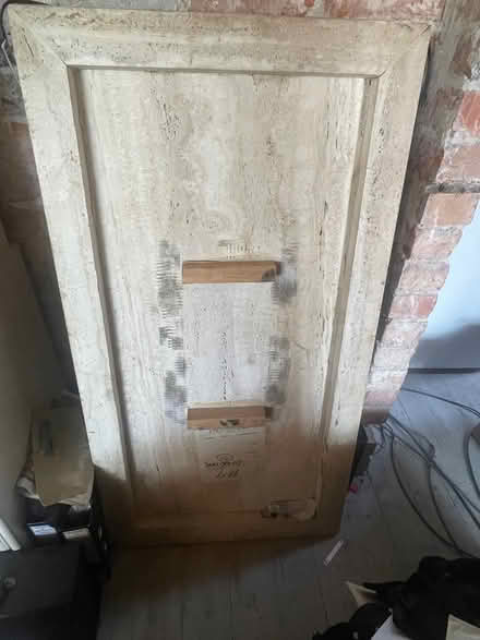 Photo of free Cream Marble Coffee Table (Heavy) (Blackpool FY3) #1