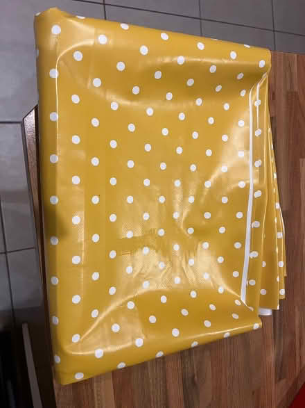 Photo of free 2m yellow PVC backed cloth (CT7) #1